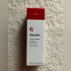 Glossier Cloud Paint in Spark Red New in Box